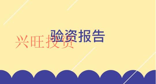 注冊公司驗(yàn)資報(bào)告